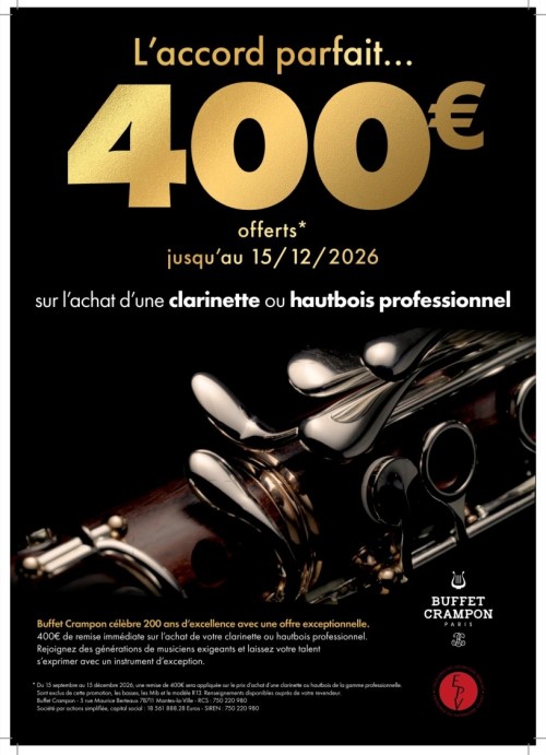 Les Wood Days avec Buffet Crampon