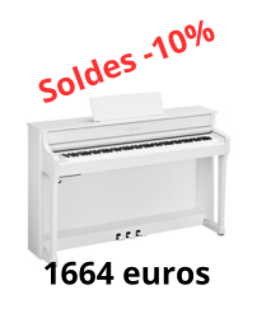 Piano num&eacute;rique meuble Yamaha Clavinova CLP-835 WH