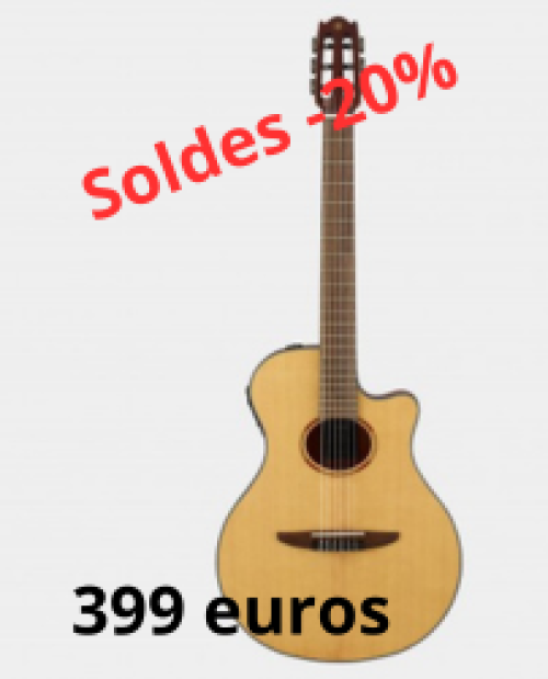 Guitare Folk &eacute;lectro Yamaha NTX1 Natural