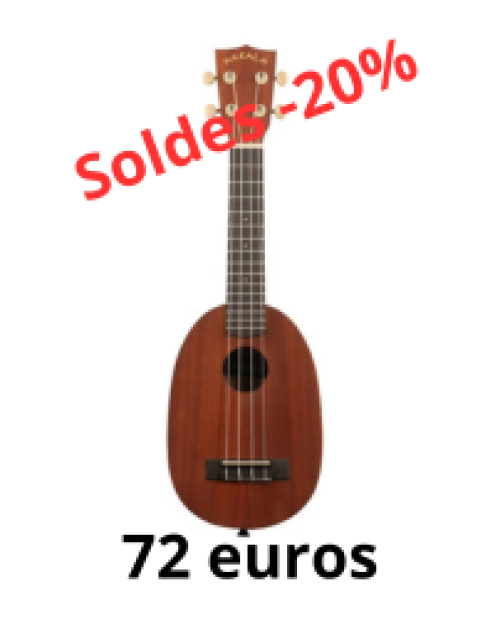 Ukul&eacute;l&eacute; Soprano Kala Makala Ananas MKP