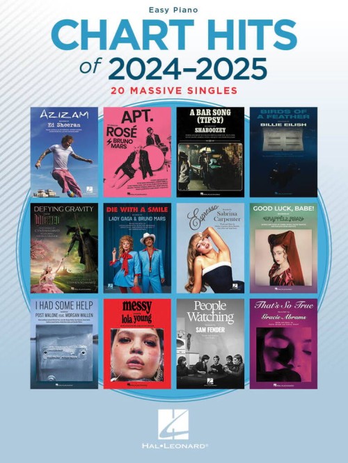 Chart Hits of 2024-2025, Easy piano