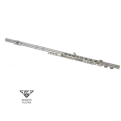 Fl&ucirc;te traversi&egrave;re Sankyo CF 201, t&ecirc;te argent
