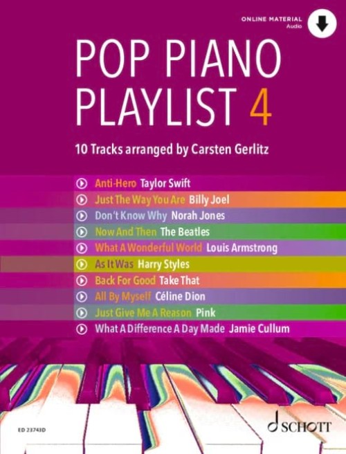 Pop piano playlist 4