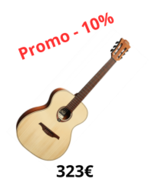 Guitare Crossover Lag Tramontane TN70A Naturel Auditorium