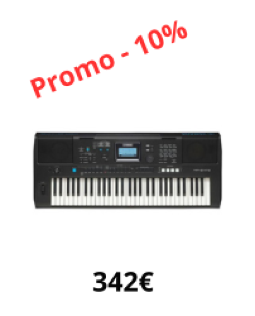 Clavier arrangeur portable Yamaha PSR-E473