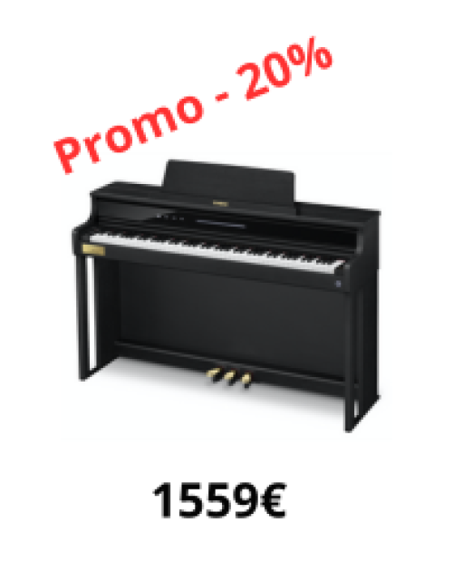 Piano num&eacute;rique meuble Casio AP-750 BK